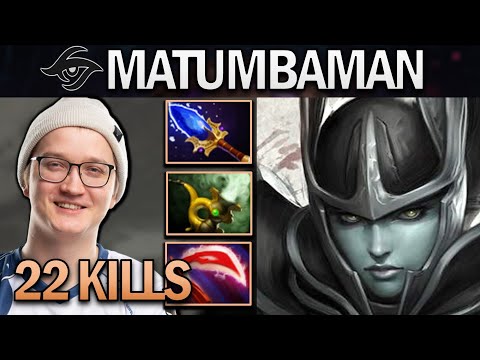 SECRET.MATUMBAMAN PHANTOM ASSASSIN WITH 22 KILLS - DOTA 2 7.26 GAMEPLAY