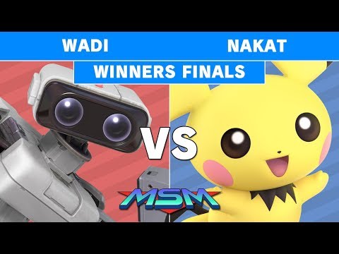 Smash Ultimate Tournament - MSM 175 Wadi (ROb) vs Nakat (Pichu) Winners Finals