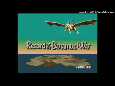 Sega Mega Drive - Genesis - Bahamut Senki - Keisuke Tsukahara - Death Messenger -  Future Mode