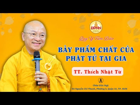 Bảy phẩm của Phật tử tại gia - Thầy Nhật Từ chia sẻ