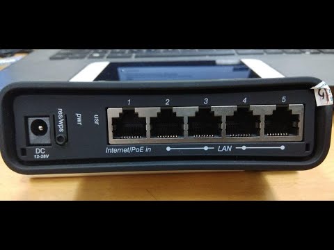 Maršrutizatorius  MIKROTIK 5x10/100/1000M/RBD52G-5HACD2HND-TC video