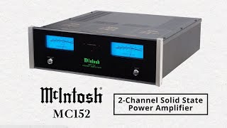Video thumbnail for McIntosh MC152 Solid State Power Amplifier - Quick Look India by Ooberpad