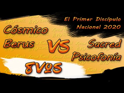 ✨8VOS✨Cósmico & Berus VS Sacred & Psicofonía🎓 EL PRIMER DISCÍPULO 🎓 [FINAL NACIONAL 2020]