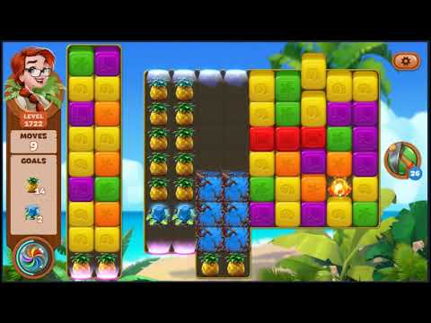 Lost Island Blast Adventure Level 1722 - NO BOOSTERS 🏝️ | SKILLGAMING ✔️