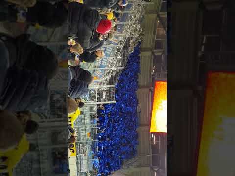 HFC gegen Hansa Rostock 01.12.2017 Pyroshow