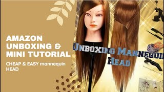 Unboxing Mannequin Head | Amazon Review |  20 Inches