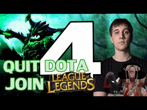 Arteezy - Best Moments #4 - QUIT DOTA JOIN LEAGUE OF LEGENDS ft Soundbord Guy