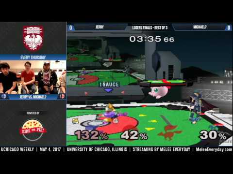 UChicago Weekly [5/4/17] - Team Michael? vs. Team Jerry - SSBM - Doubles Losers Finals
