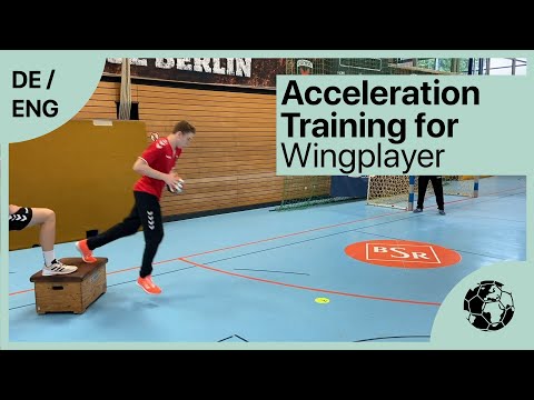 Acceleration for Wingplayer - Handballtraining Technique | Handball inspires