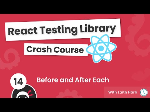 React Testing Library Tutorial 14 Before After Each