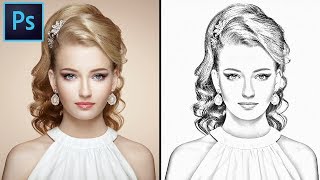 How to convert you Image into A Pencil Sketch in Photoshop. Photoshop Pencil Sketch effect tutorial.