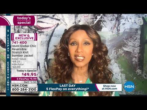 HSN | IMAN Global Chic Fashions 03.28.2021 - 04 PM