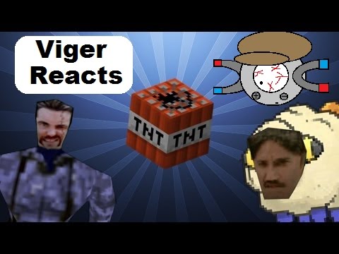 Viger Reacts to SMG4's "Guards N' Retards: Da bomb"