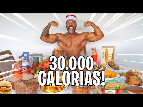 30 MIL CALORIAS: O MAIOR DIA DO LIXO DO YOUTUBE!