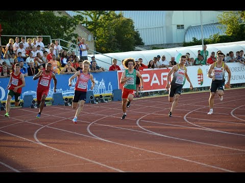 Vesselin Jivkov, BUL - 200m Final, European Athletics U18 Championships, Györ Hungary