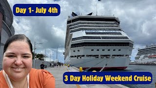 Carnival Conquest 3 Day Cruise Day 1 Vlog