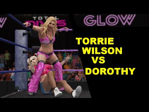 WWE/GLOW Torrie Wilson vs Dorothy - Extreme Rules