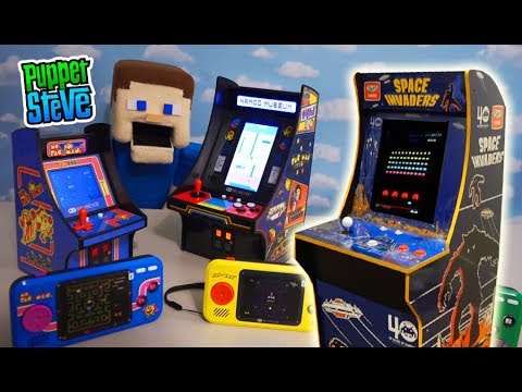 VIDEO GAME HEAVEN!! My Arcade, Arcade 1up PAC MAN NEW 2019 Games!
