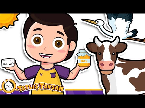 En Sevilen Tekerlemeler · 14 Şarkı · Eğlenceli Çocuk Şarkıları · Çizgi Film · Tatlış Tavşan