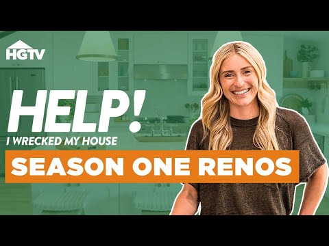 Most Dramatic Renovations from Season 1 | Help! I Wrecked My House | HGTV