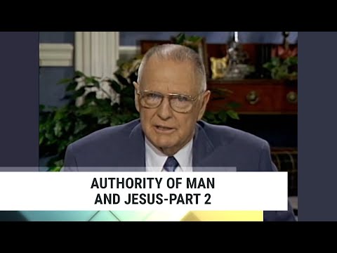 Authority of Man and Jesus-Part 2, Charles Capps