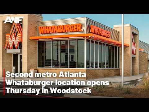 Second metro Atlanta Whataburger location opens Thursday in Woodstock