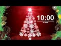 Christmas Timer 10 Minutes - Instrumental Upbeat Music!