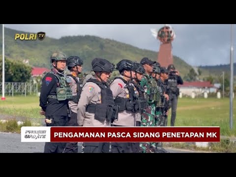 PRESISI UPDATE: WAKAPOLDA PAPUA TENGAH PIMPIN PATROLI SHOW FORCE PASCA SIDANG MK 08/05/2025 (16.00)