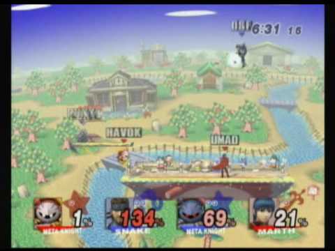 Winners Finals - DSF (Snake) + Tyrant (Meta) Vs. Mike Haze (Marth) + Havok (Meta) 3