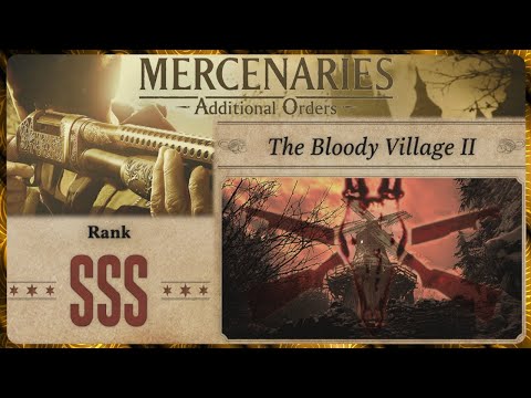 SSS on the New Bloody Village 2 w/ Commentary | Hard Mode as Ethan | RE8 Mercenaries