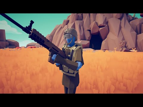 TABS MODERN FACTION FN SCAR VS FACTIONS Totally accurate battle simulator