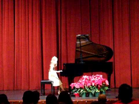 Maria's piano recital