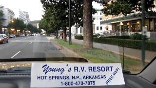 preview picture of video 'Hot Springs, Arkansas,  Winter camping at Young's Lakeshore RV Resort'