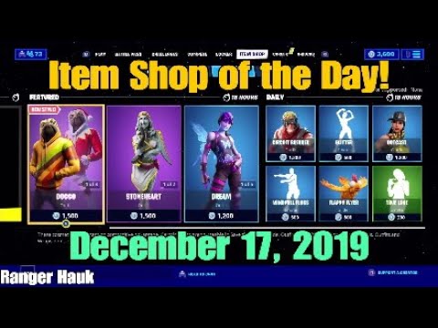 Fortnite - Item Shop of the Day! December 17, 2019 (12/17/2019)