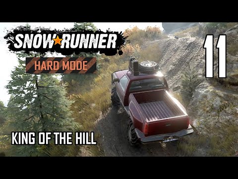 SnowRunner Hard Mode Strategic Walkthrough Ep 11 - King Of The Hill