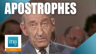 Apostrophes : Raymond Aron "Le mouvement de l'histoire" | Archive INA