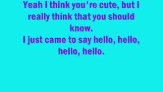 Martin Solveig - Hello remix [club edit] with lyrics