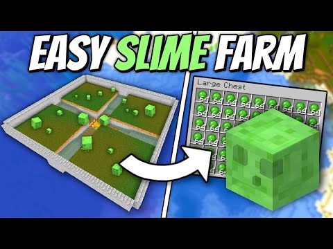 Kmond - Easy Slime Farm - Minecraft 1.19 Tutorial