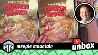 Winner Winner Chicken Dinner Unboxing