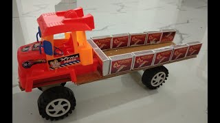 How To Make Truck From Cardboard and matchbox