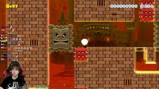 Barb's First Two Super Mario Maker 2 Levels! The Terminator & The Producers
