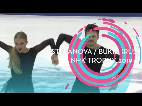 Stepanova / Bukin (RUS) | Ice Dance Free Dance | NHK Trophy 2019 | #GPFigure