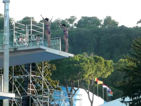 Swimming World Championships Roma 2009 - China - 10-metres Synchronised Platform Women Final