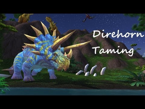 Mists of Pandaria 5.2 PTR - Direhorn Taming