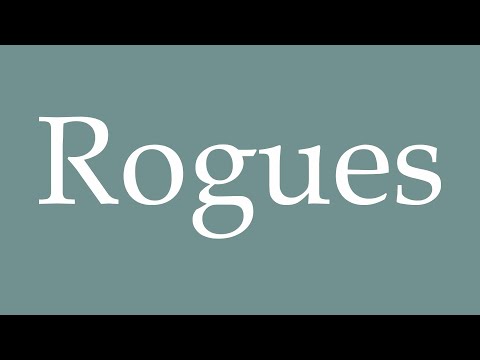 How to Pronounce ''Rogues'' Correctly in French