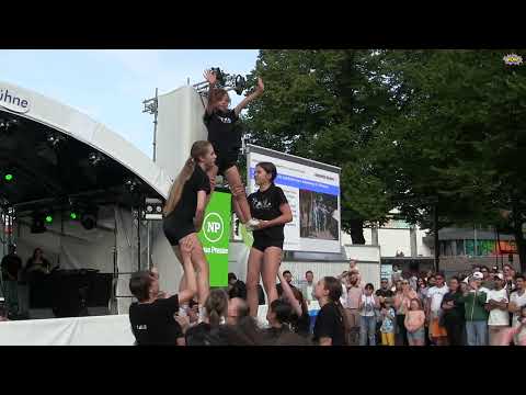 TKH Cheerleader / Maschseefest Hannover 2025 ( Toller Auftritt vor der Maschseebühne ) 7.8.2025