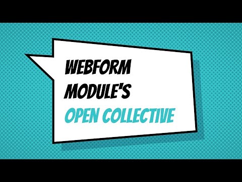 The Webform module's Open Collective