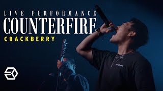 CRACKBERRY - Counterfire (Live Clip Music Video)