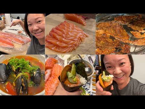 Sushi Dinner Party at Home | FullHappyBelly