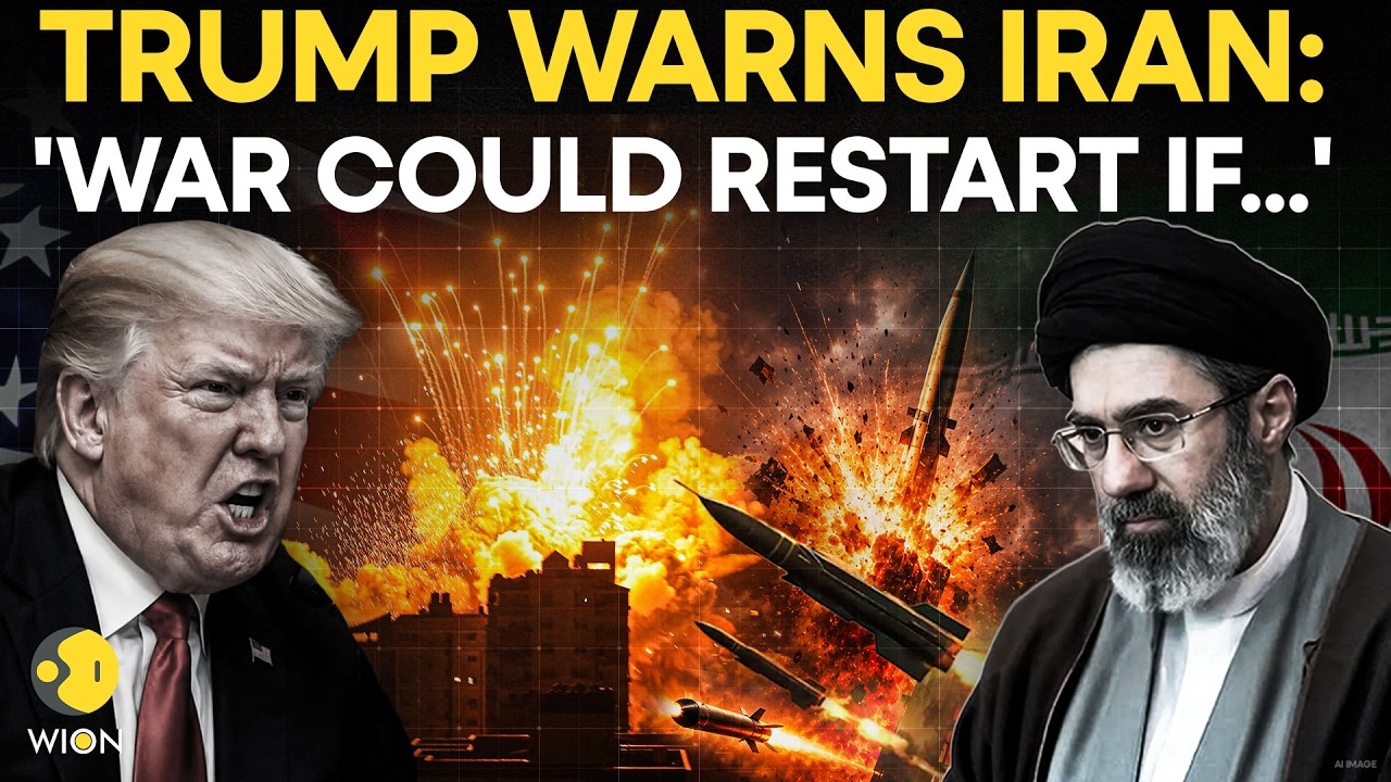 Iran War LIVE: Trump’s Stark WARNING; Killing US Troops Would Restart Iran War | WION Live